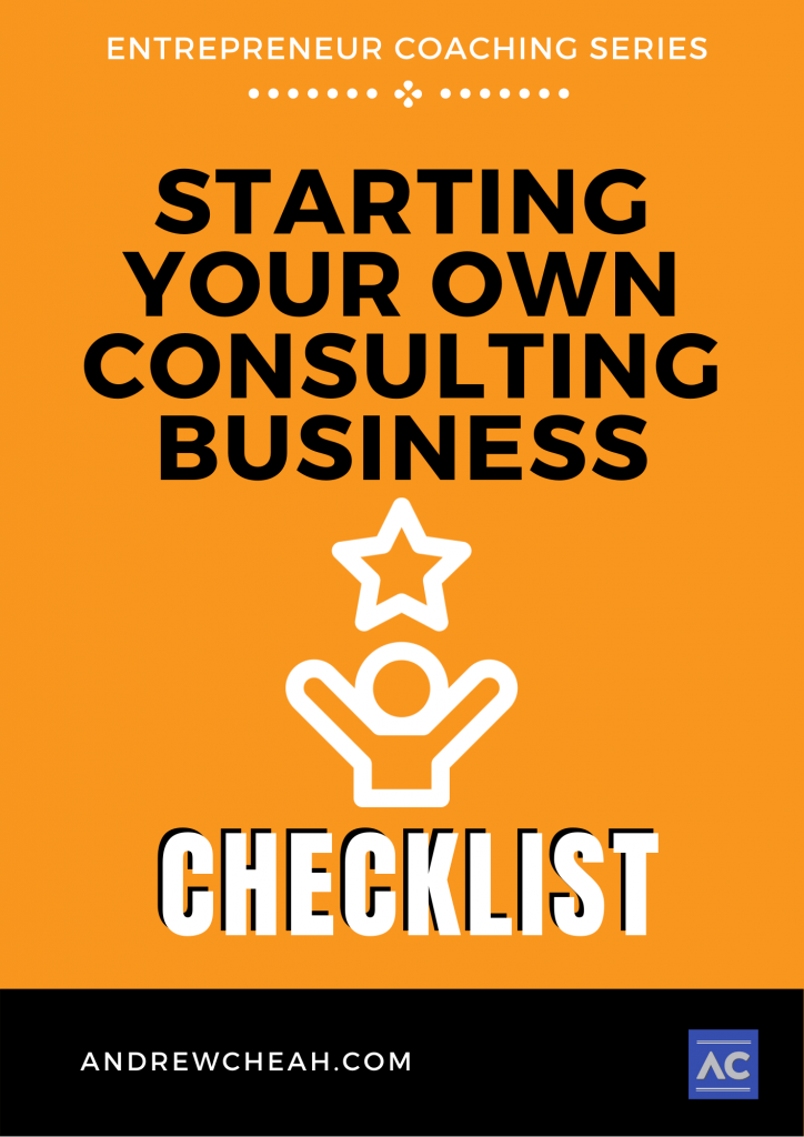 Consultant startup Checklist